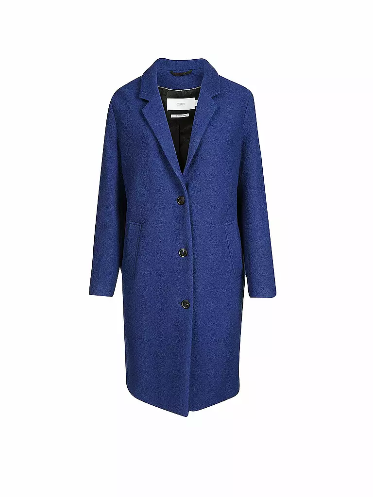 CLOSED | Wollmantel Oversized-Fit | blau