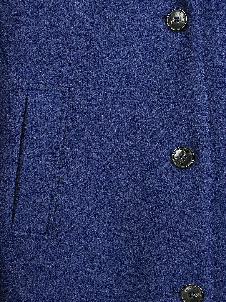 CLOSED | Wollmantel Oversized-Fit | blau