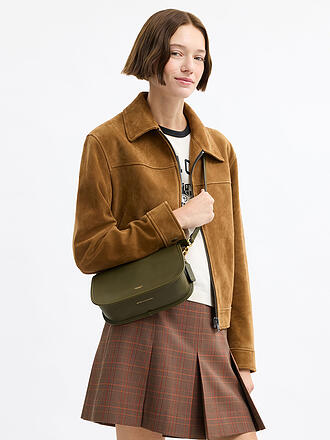 COACH | Ledertasche - Mini Bag WAVERLY b4/Muted Olive