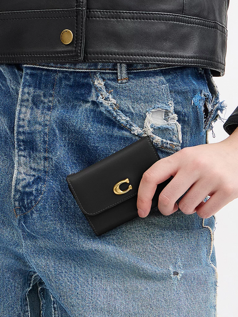 COACH Geldbörse ESSENTIAL negro