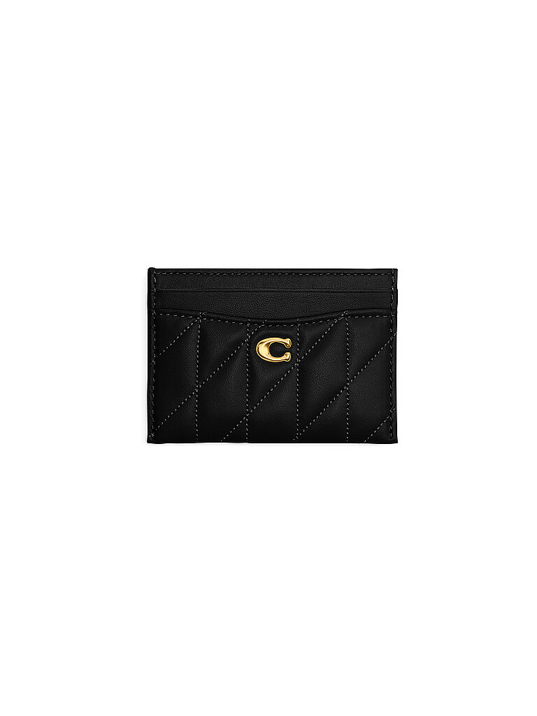 COACH Tarjetero ESSENTIAL negro