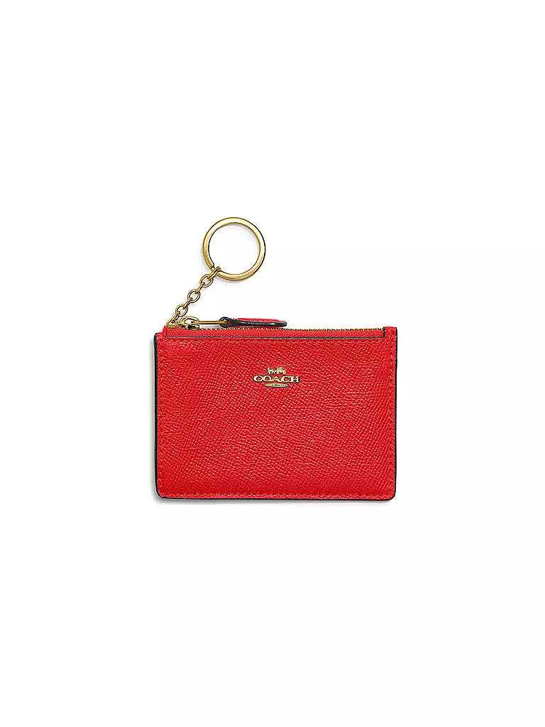 COACH | Geldbörse MINI ID SKINNY | rot