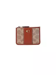 COACH | Geldbörse SIGNATURE ESSENTIAL MINI  | braun