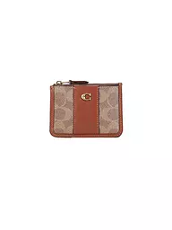 COACH | Geldbörse SIGNATURE ESSENTIAL MINI  | braun