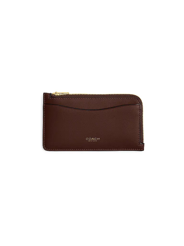 COACH | Kartenetui NEW YORK | braun