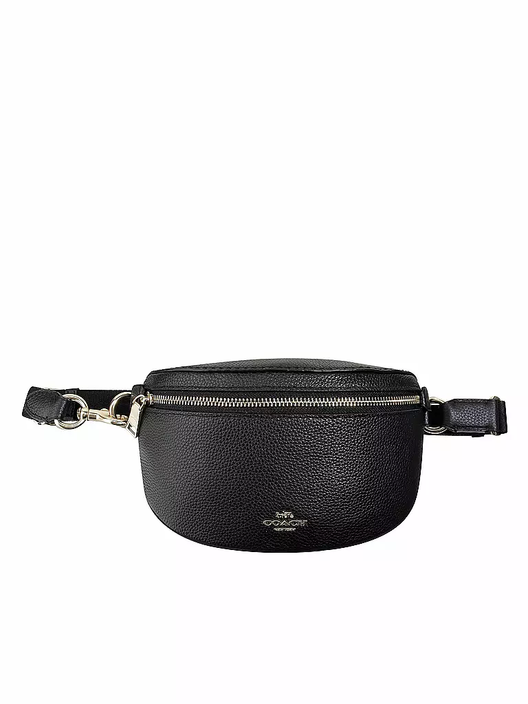 COACH | Ledergürteltasche  | schwarz