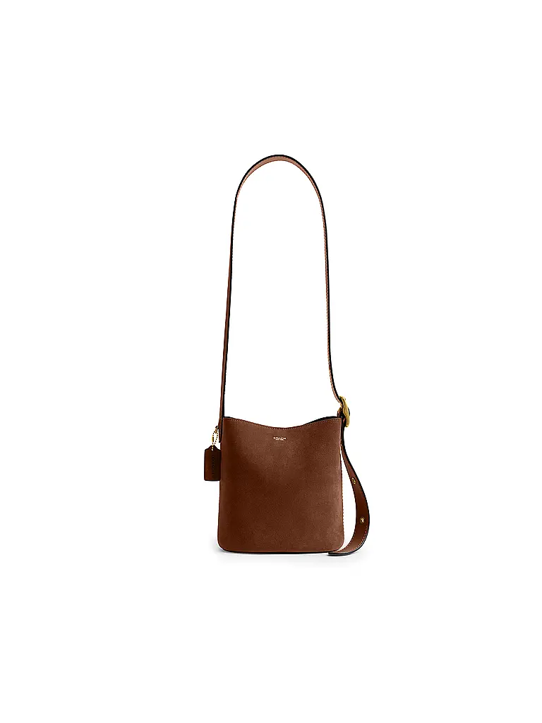 COACH | Ledertasche - Bucket Bag BLEECKER 21 | Camel