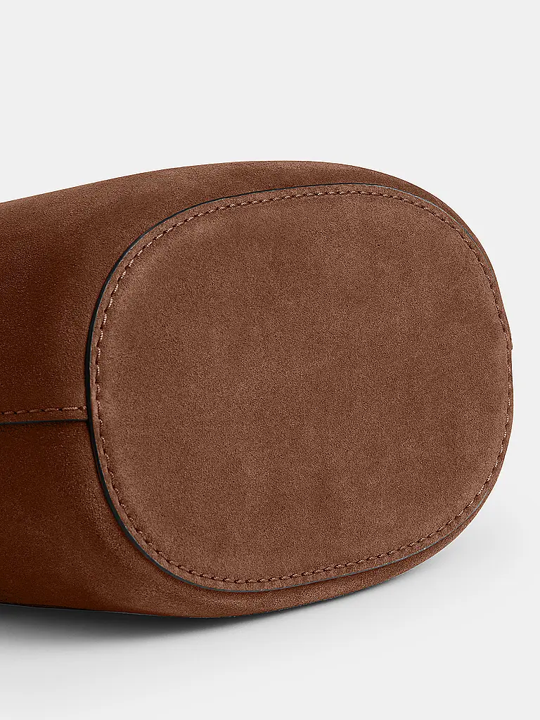 COACH | Ledertasche - Bucket Bag BLEECKER 21 | Camel