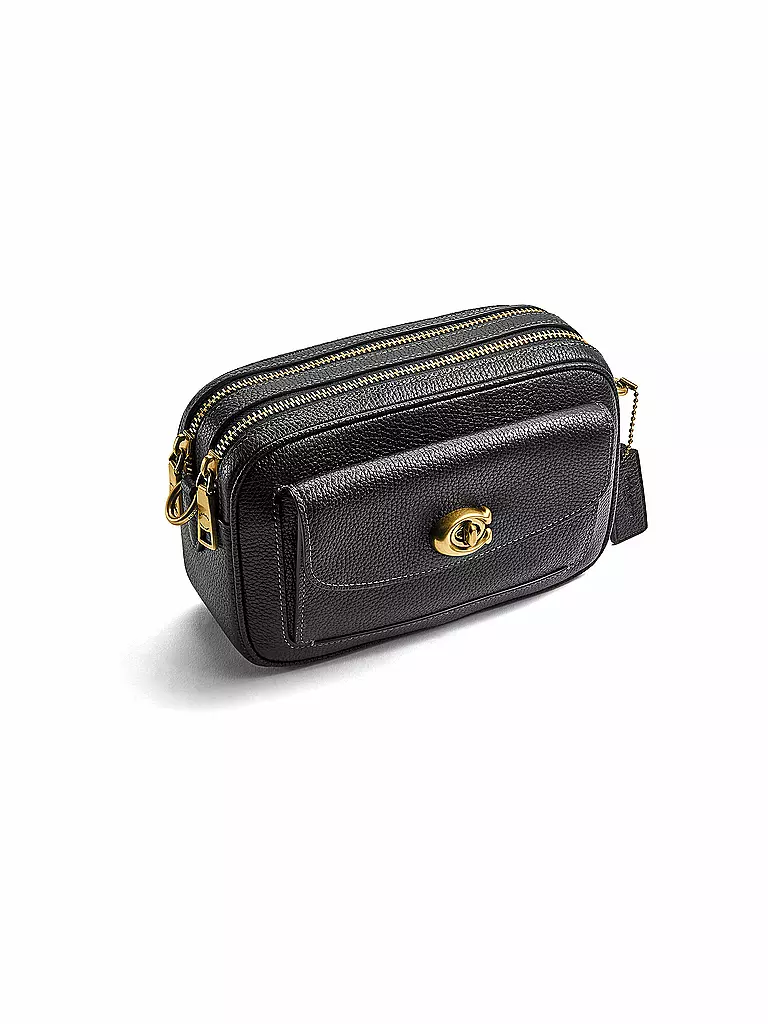 COACH | Ledertasche - Camera Bag Willow | schwarz