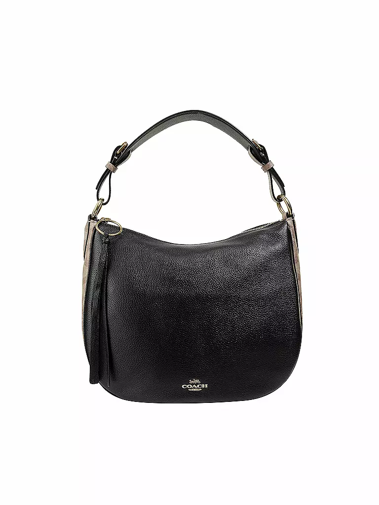 COACH | Ledertasche - Hobo "Sutton" | schwarz