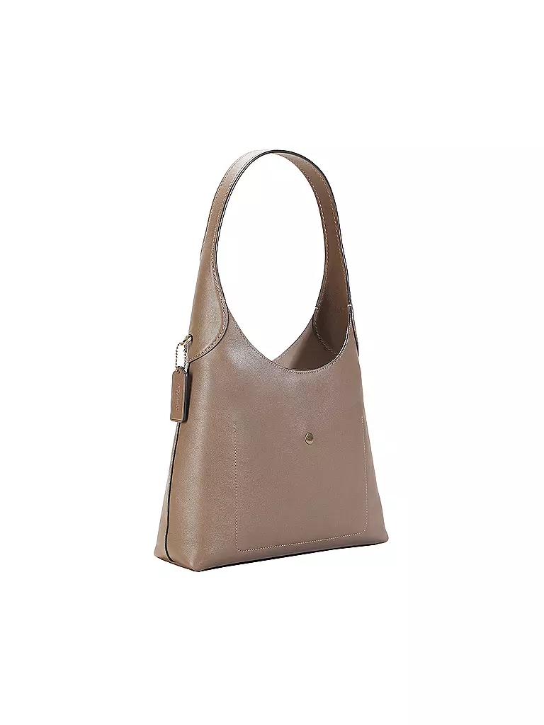 COACH | Ledertasche - Hobo Bag BROOKLYN 28 | grau