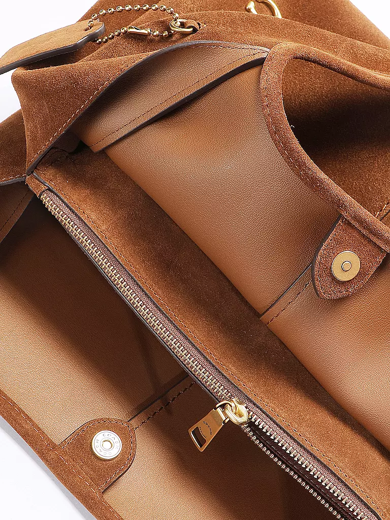 COACH | Ledertasche - Hobo Bag LANA | camel