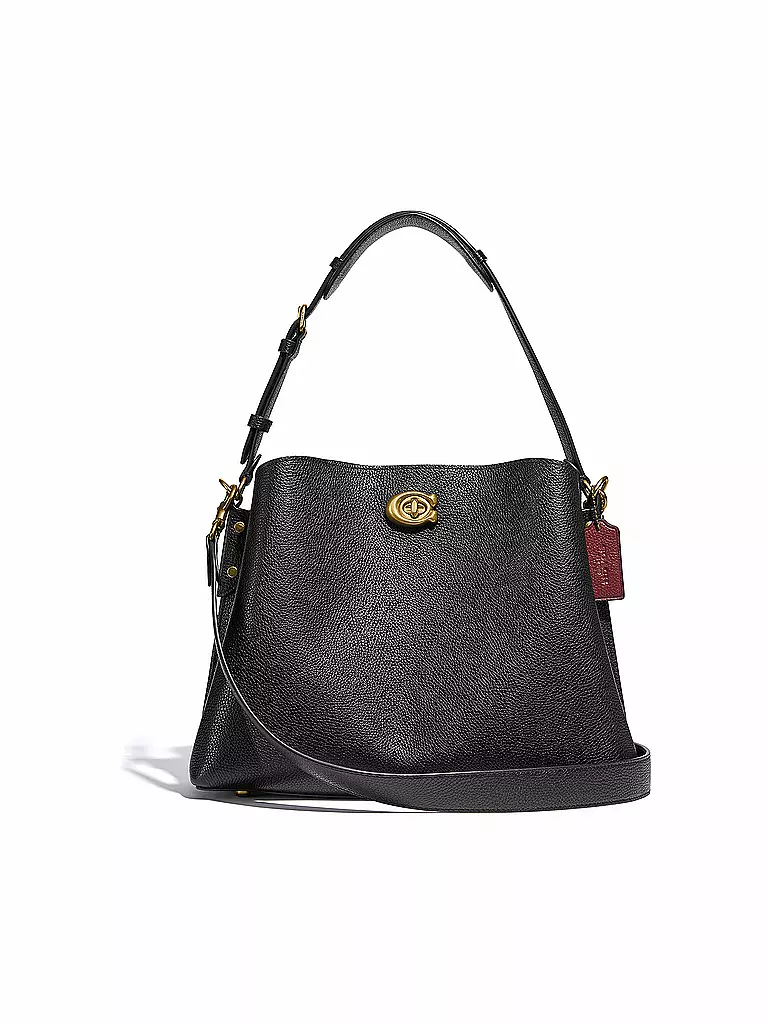 COACH | Ledertasche - Hobo Bag Willow | schwarz