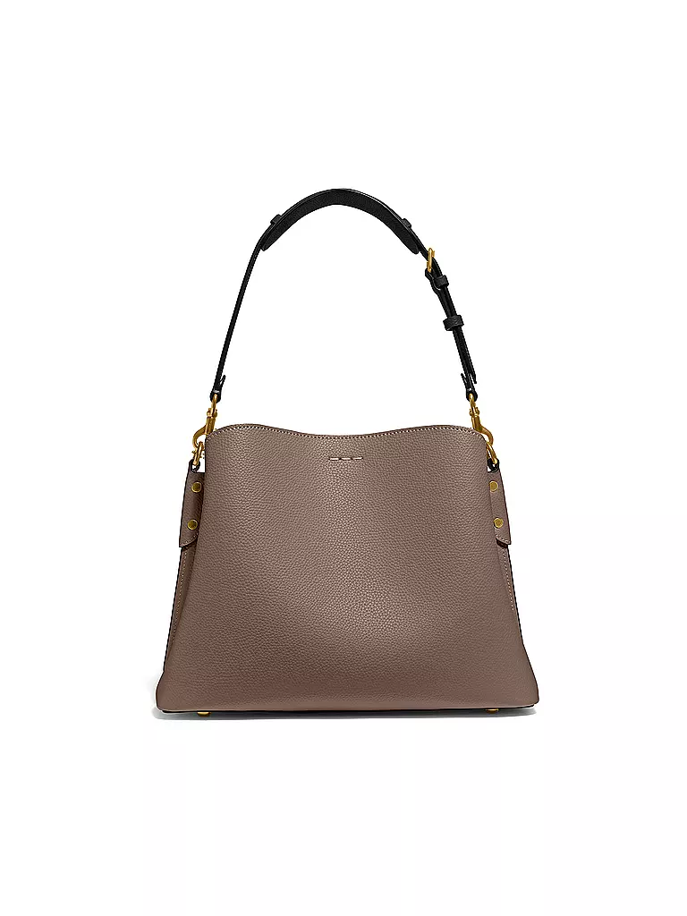 COACH | Ledertasche - Hobo Bag WILLOW | grau