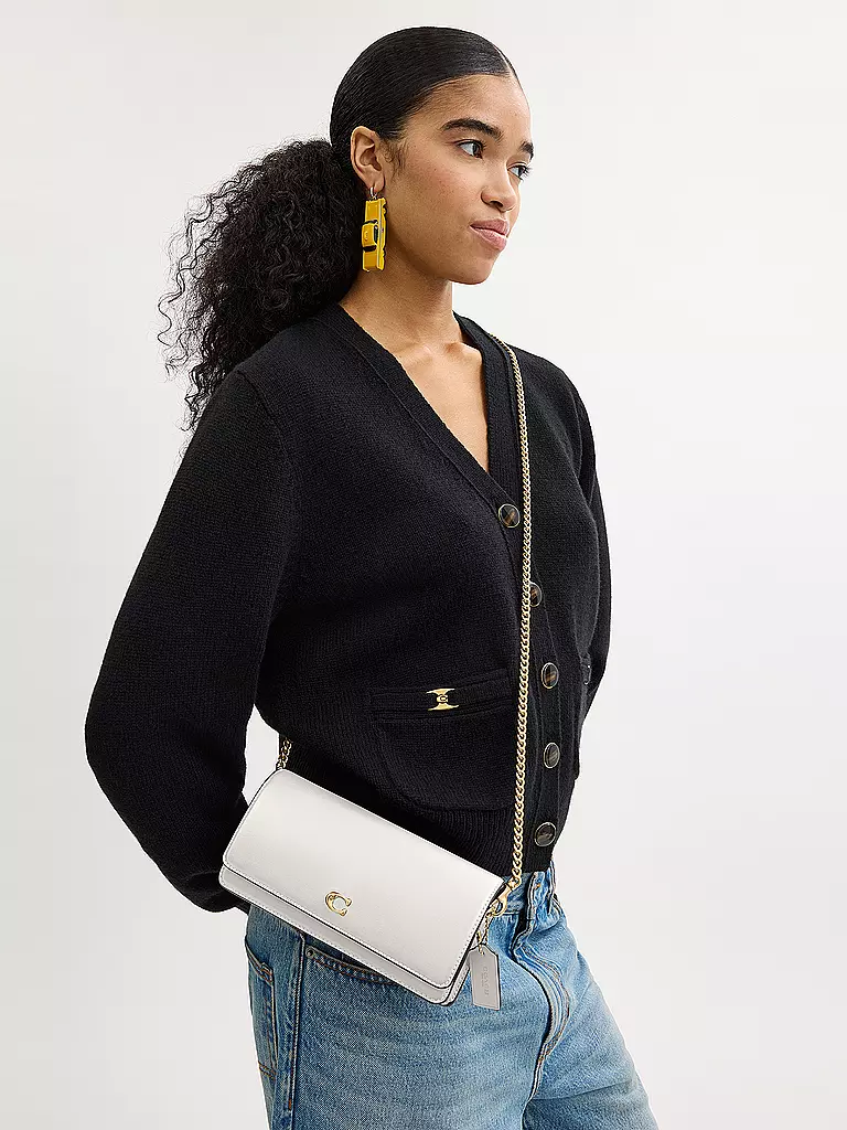 COACH | Ledertasche - Mini Bag ESSENTIAL | hellblau