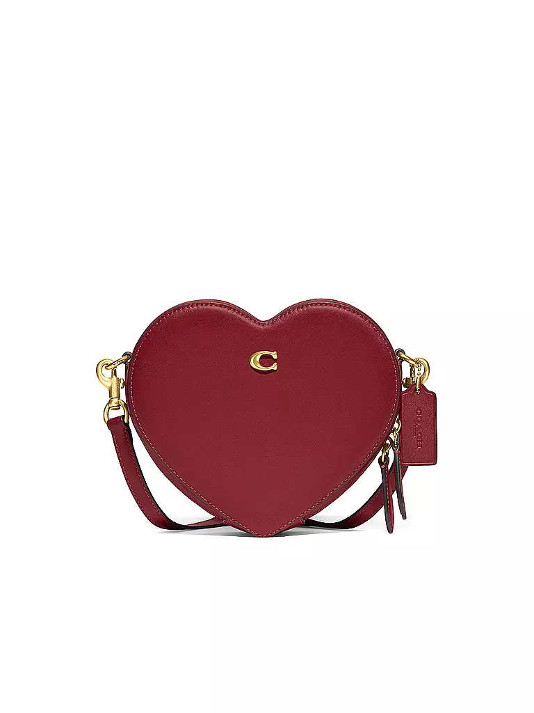 COACH | Ledertasche - Mini Bag HEART | rot