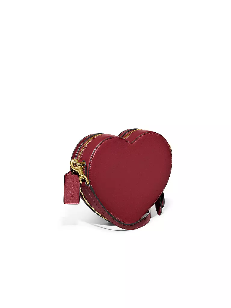 COACH | Ledertasche - Mini Bag HEART | rot