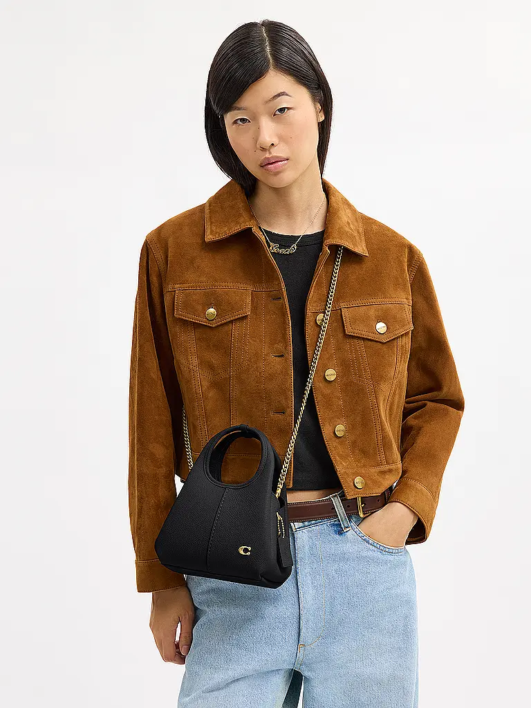 COACH | Ledertasche - Mini Bag LANA  | Schwarz