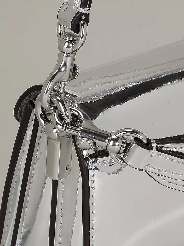 COACH | Ledertasche - Mini Bag TABBY  | silber