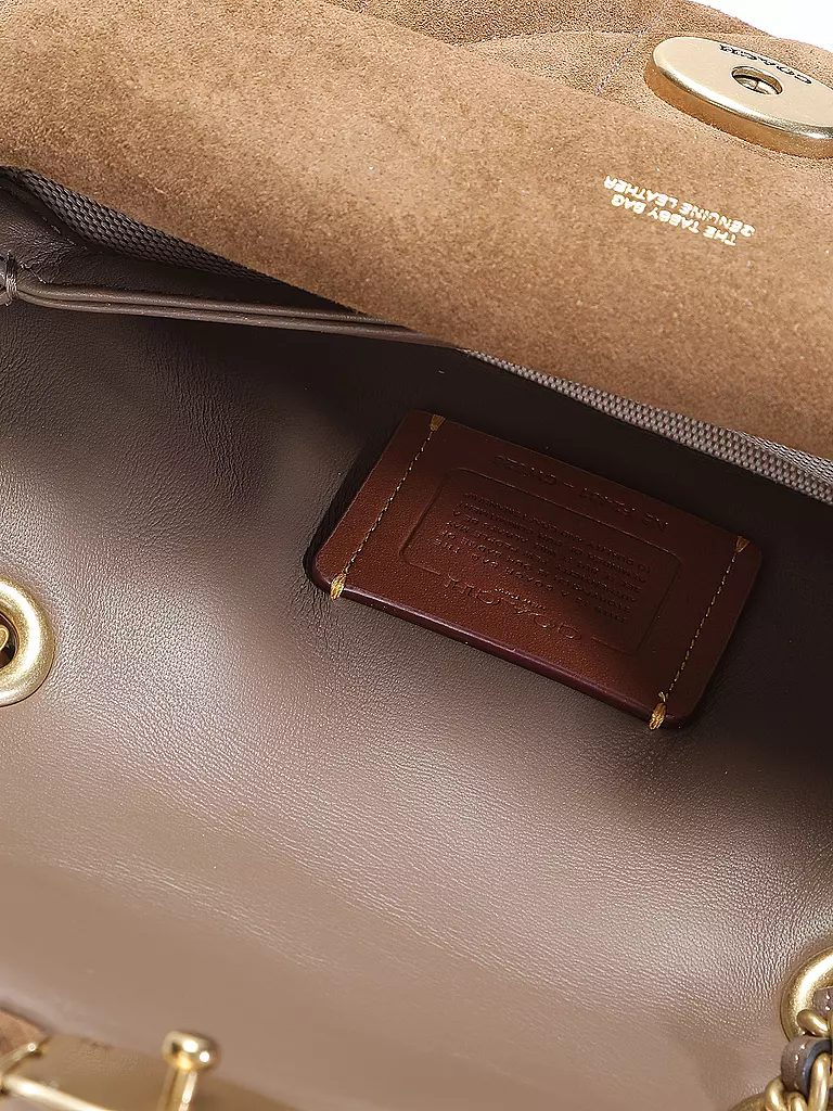 COACH | Ledertasche - Mini Bag TABBY | braun