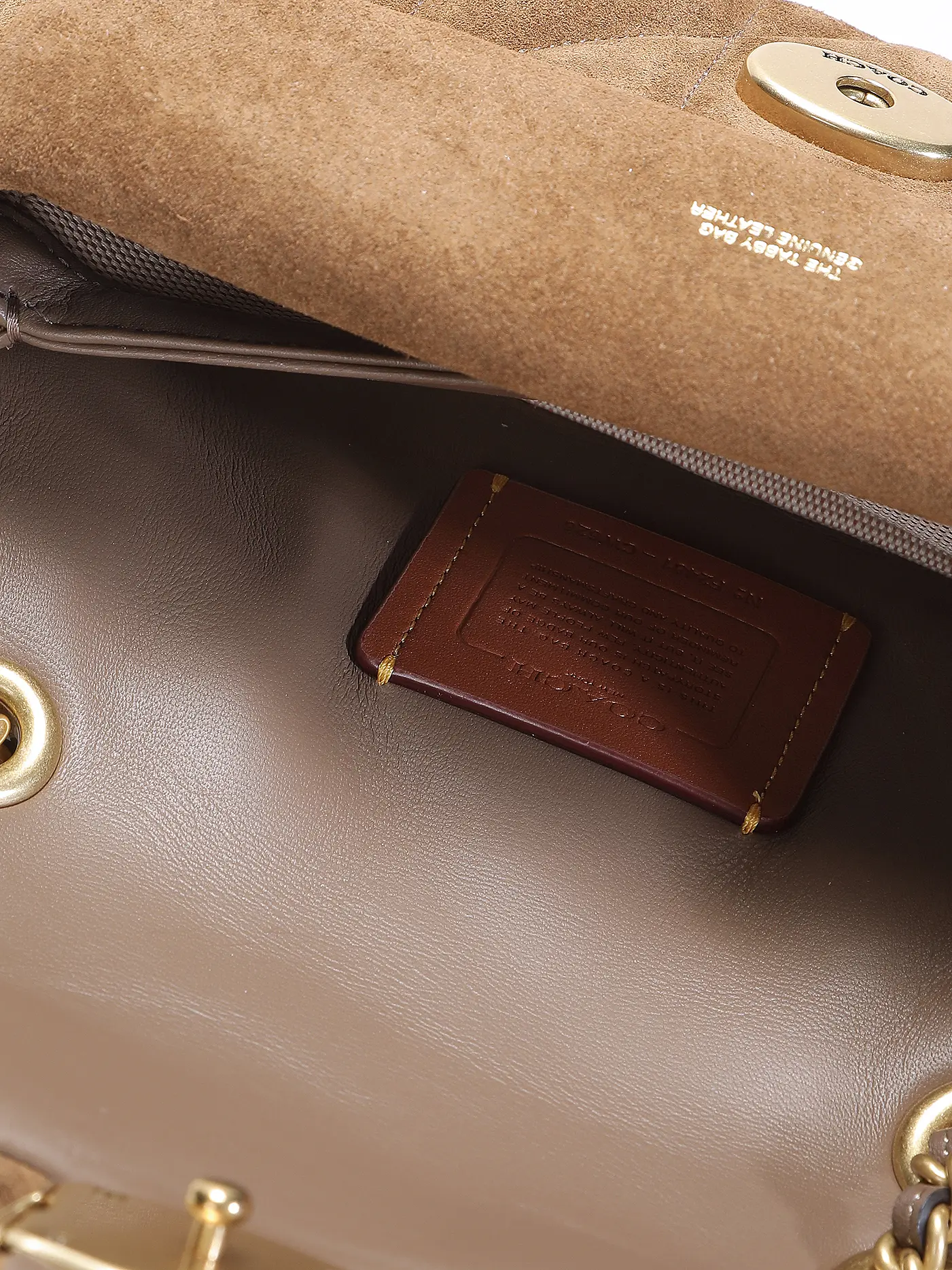 COACH | Ledertasche - Mini Bag TABBY | braun