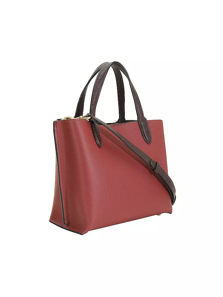 COACH | Ledertasche - Mini Tote Bag WILLOW TOTE 24 | rot