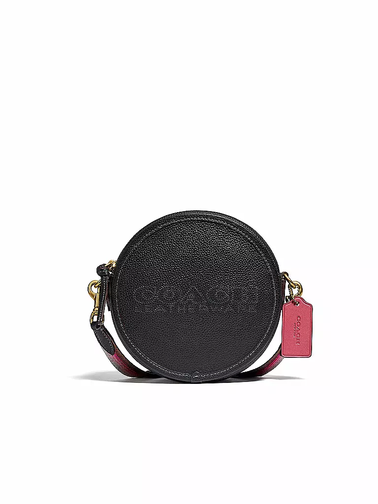 COACH | Ledertasche - Minibag Circle Bag  | schwarz