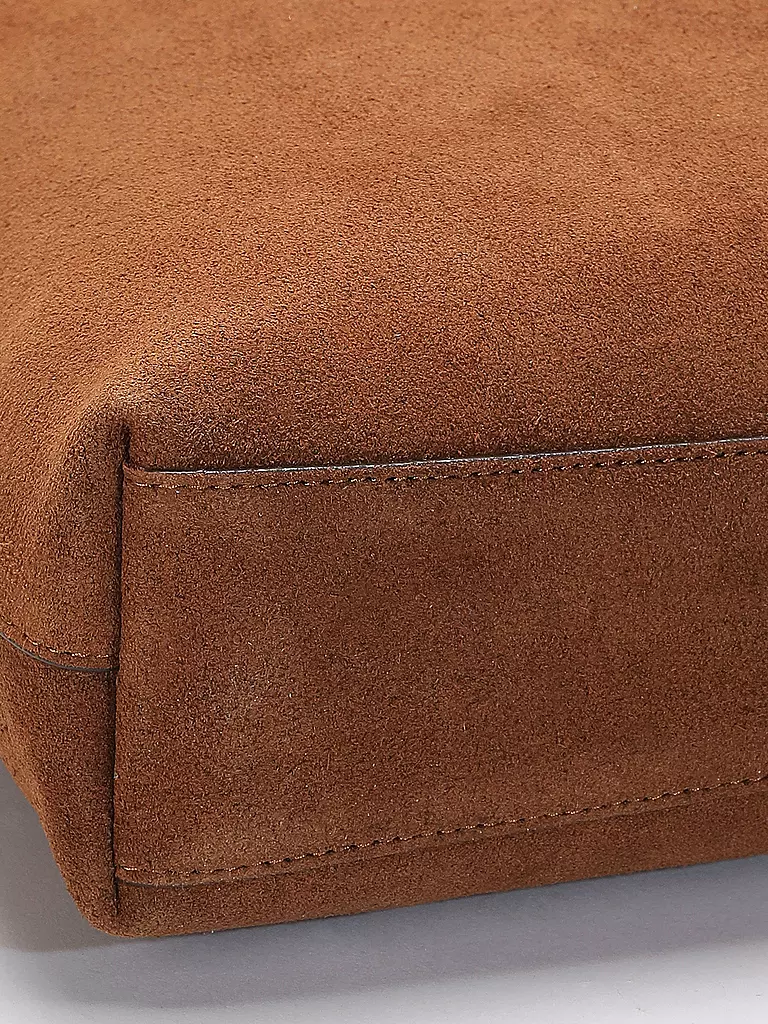 COACH | Ledertasche - Schultertasche BROOKLYN 28 | camel