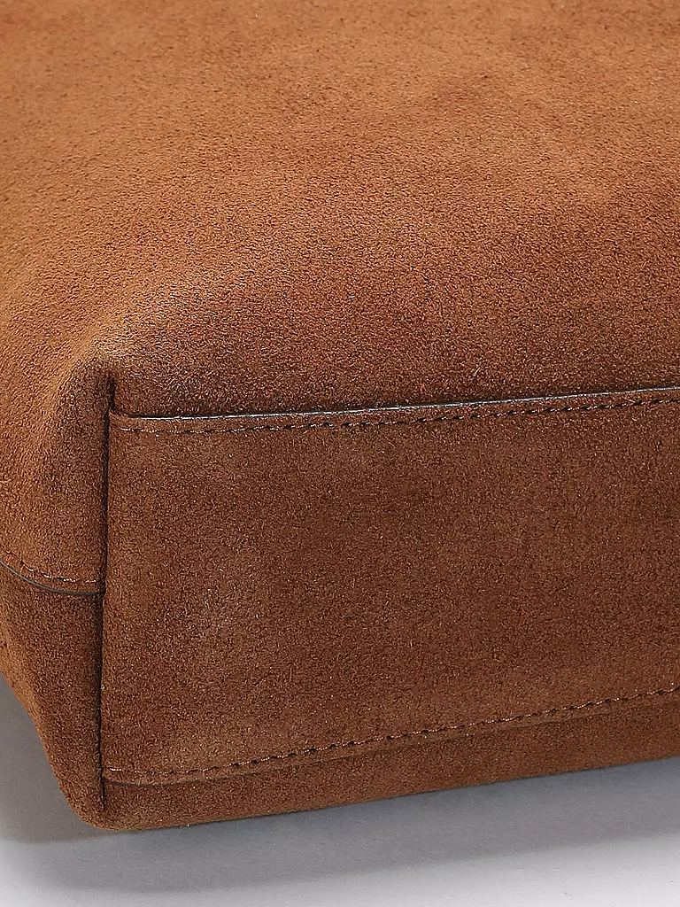 COACH | Ledertasche - Schultertasche BROOKLYN 28 | camel