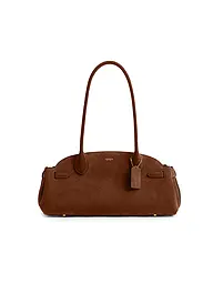 COACH | Ledertasche - Schultertasche EMPIRE CARRYALL 34 | Camel