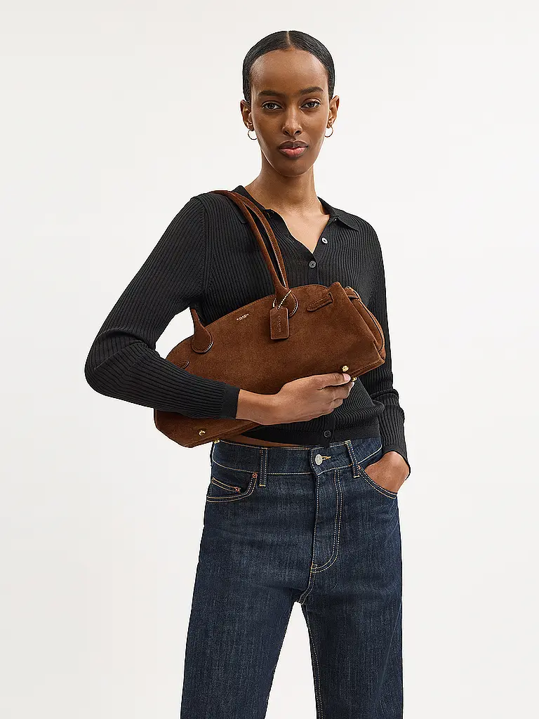 COACH | Ledertasche - Schultertasche EMPIRE CARRYALL 34 | 