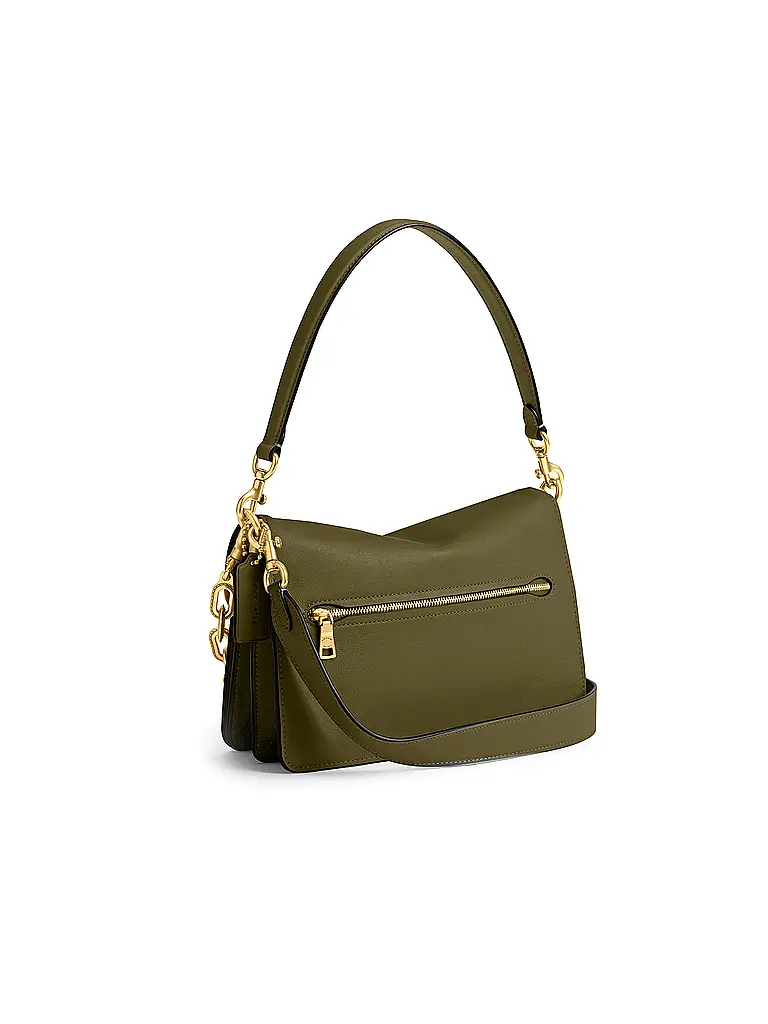 COACH | Ledertasche - Schultertasche TABBY | olive