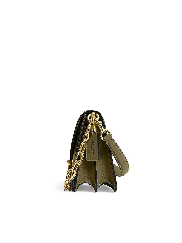 COACH | Ledertasche - Schultertasche TABBY | olive