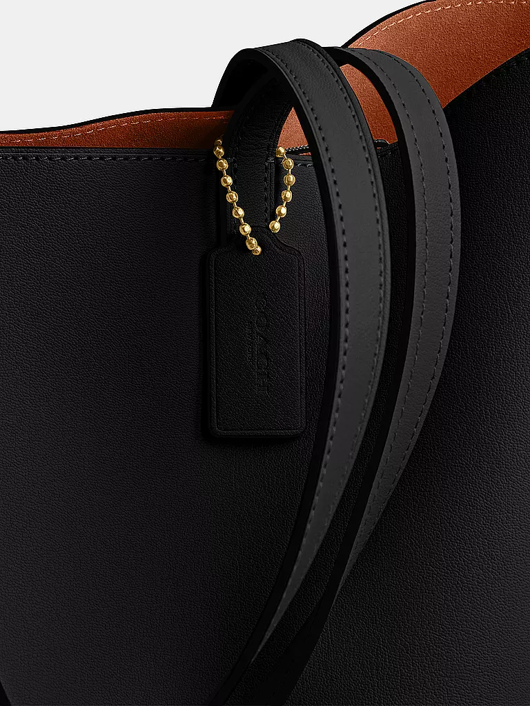 COACH | Ledertasche - Shopper NORTH 32 | schwarz