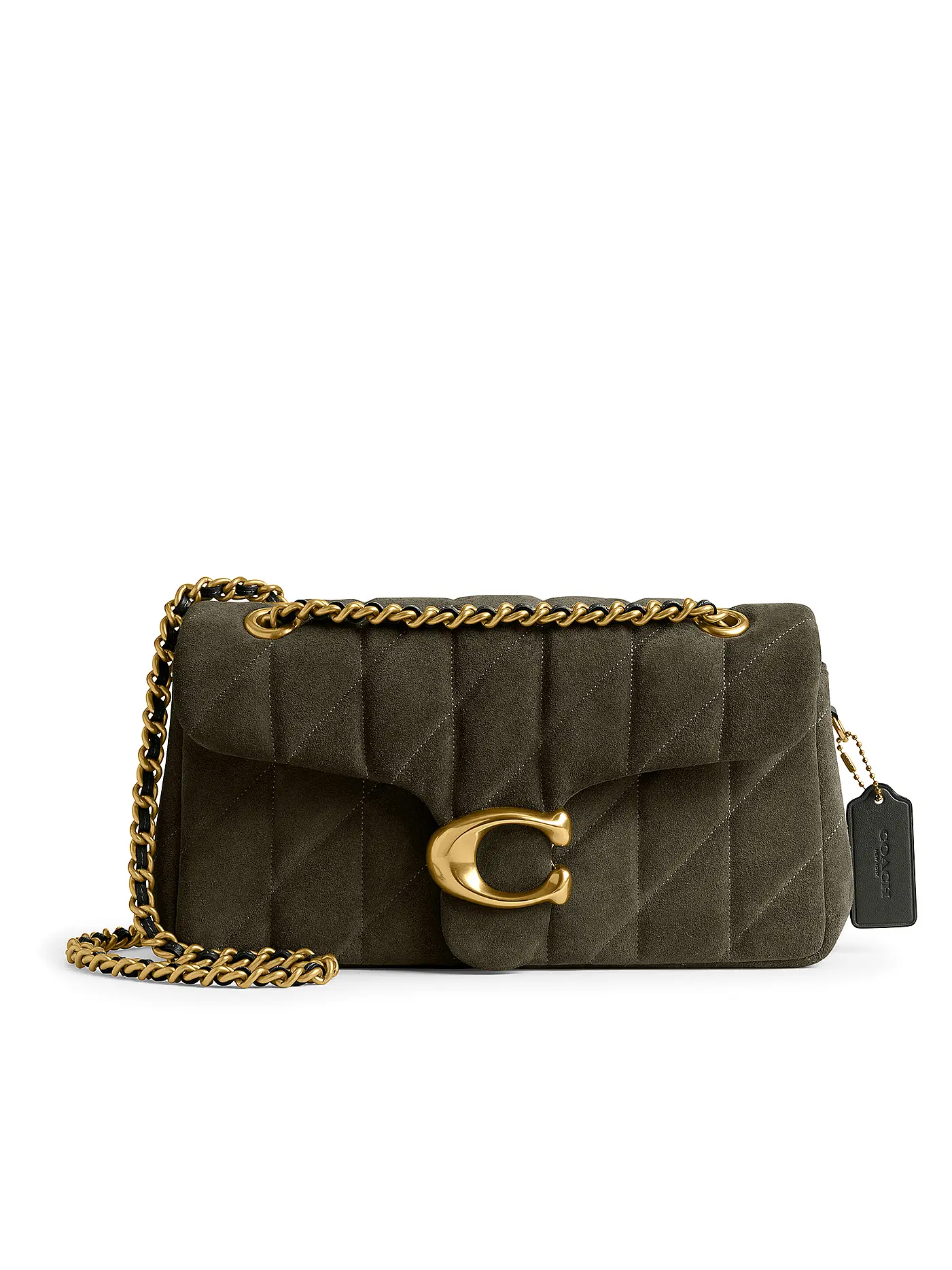 COACH | Ledertasche - Umhängetasche TABBY  | olive