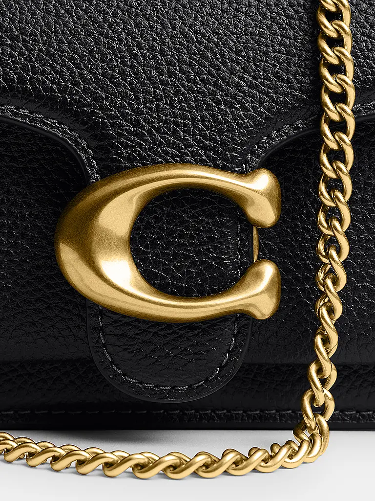 COACH | Ledertasche - Umhängetasche TABBY  | Schwarz