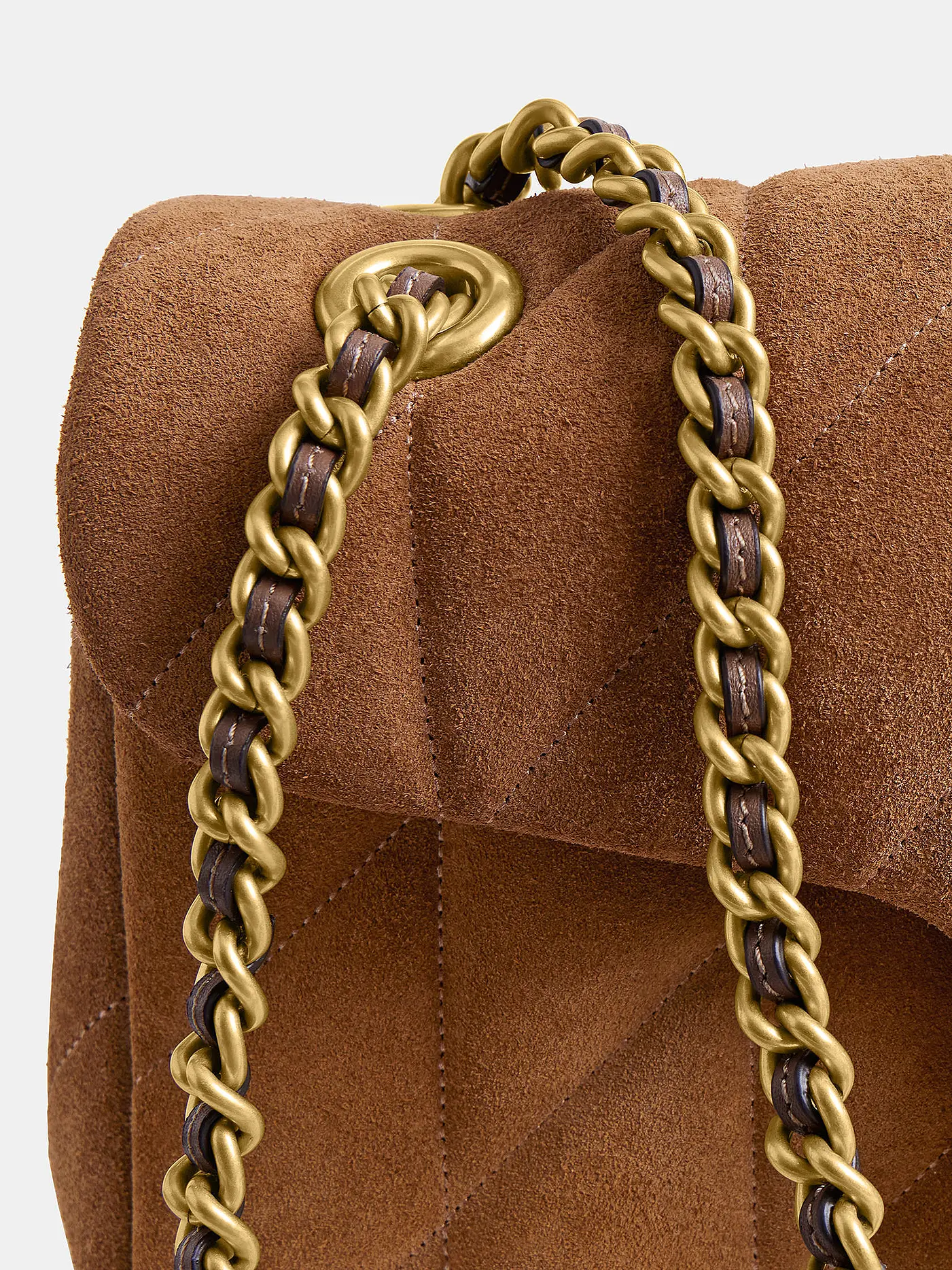 COACH | Ledertasche - Umhängetasche TABBY  | braun