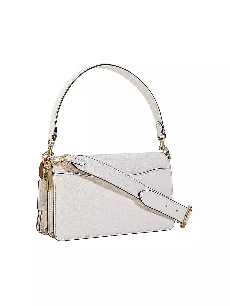 COACH | Ledertasche - Umhängetasche TABBY 26 | creme
