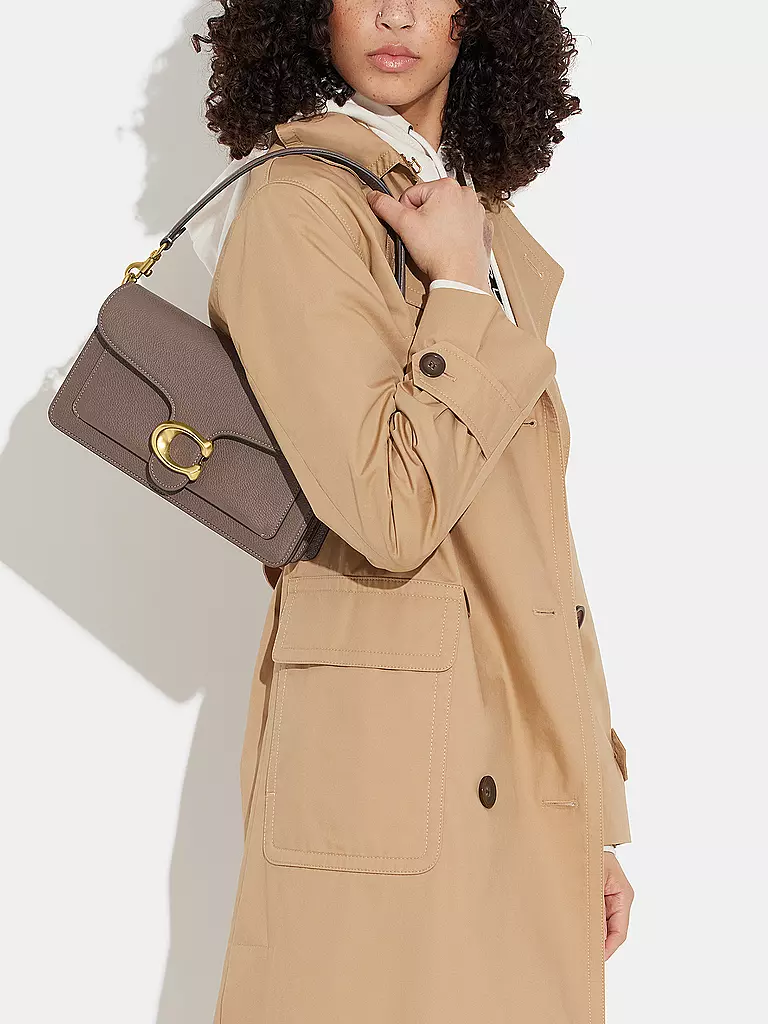 COACH | Ledertasche - Umhängetasche TABBY 26 | hellblau