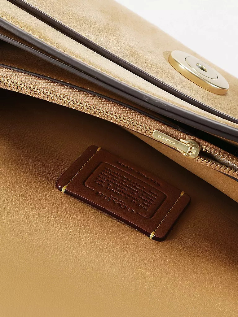 COACH | Ledertasche - Umhängetasche TABBY 26 | camel