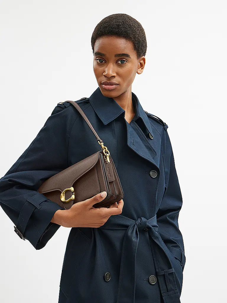 COACH | Ledertasche - Umhängetasche TABBY 26 | Grau