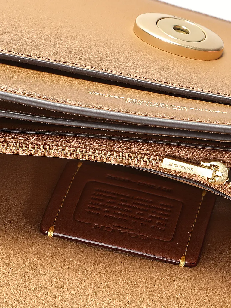 COACH | Ledertasche - Umhängetasche TABBY 26 | camel