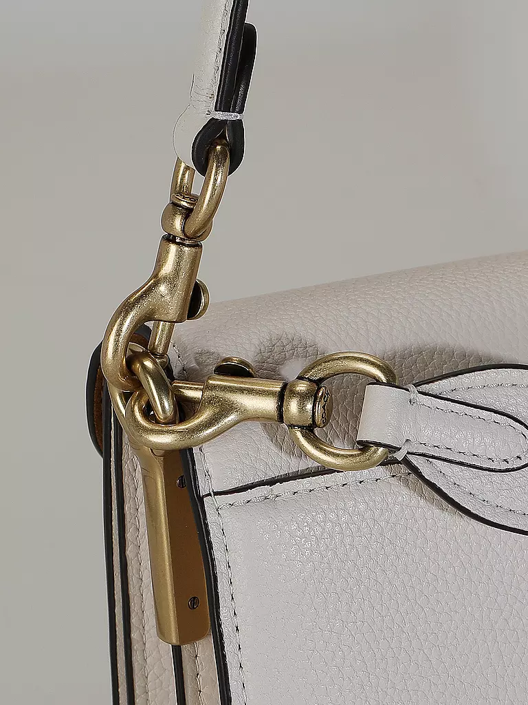 COACH | Ledertasche - Umhängetasche TABBY 26 | hellblau