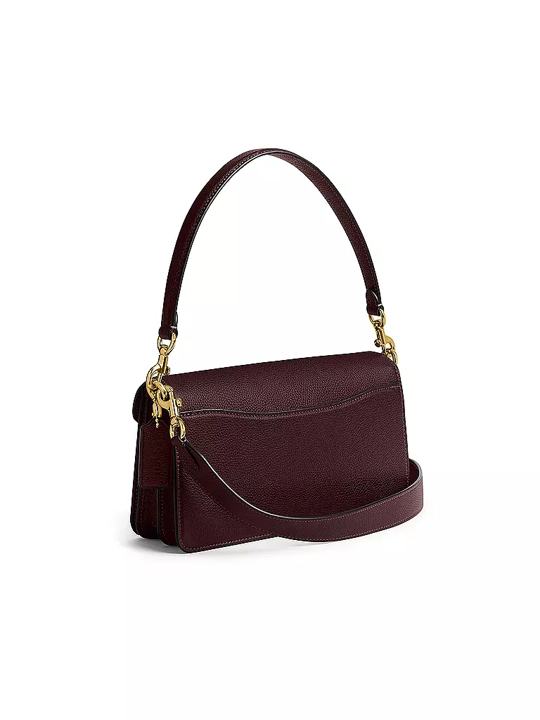 COACH | Ledertasche - Umhängetasche TABBY 26 | dunkelrot