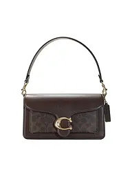COACH | Ledertasche - Umhängetasche TABBY SIGNATURE 26 | braun
