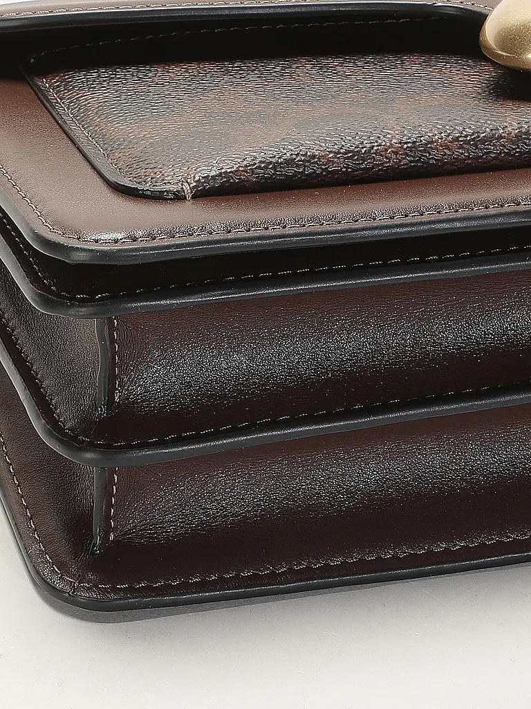 COACH | Ledertasche - Umhängetasche TABBY SIGNATURE 26 | braun