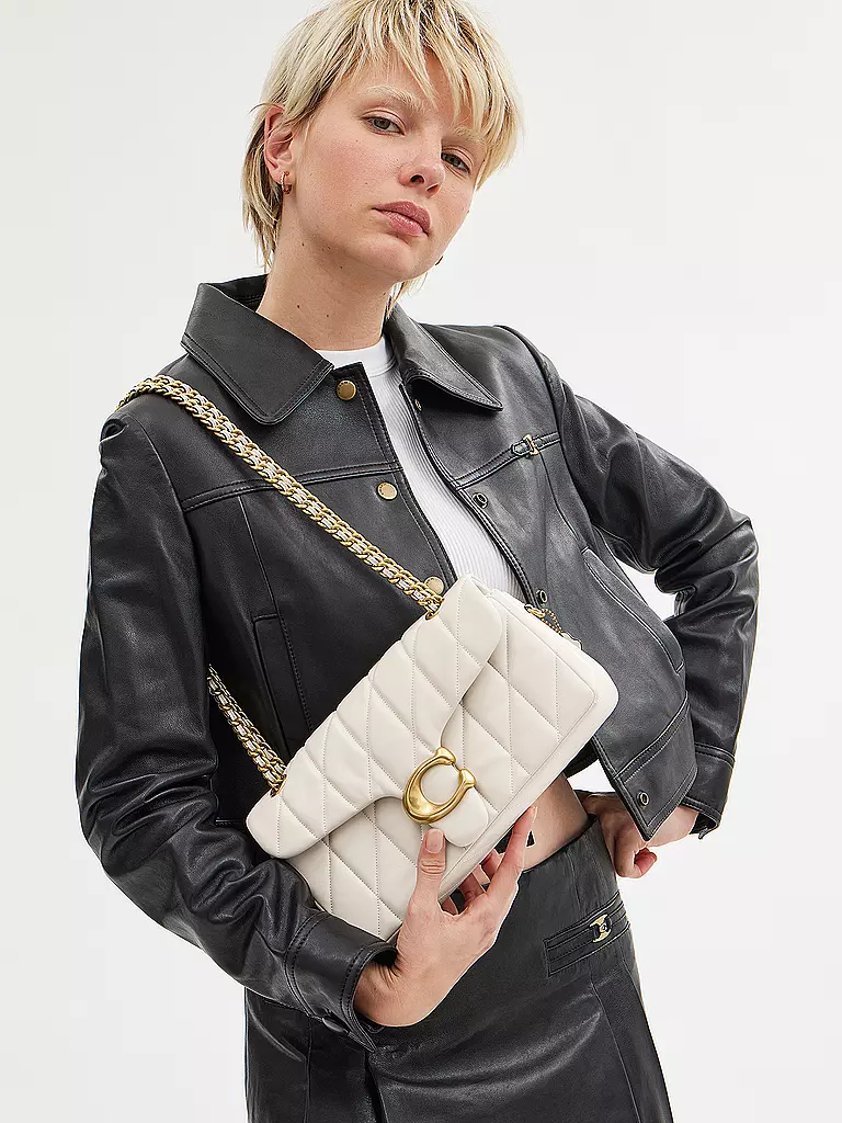 COACH | Ledertasche - Umhängetasche TABBY | braun