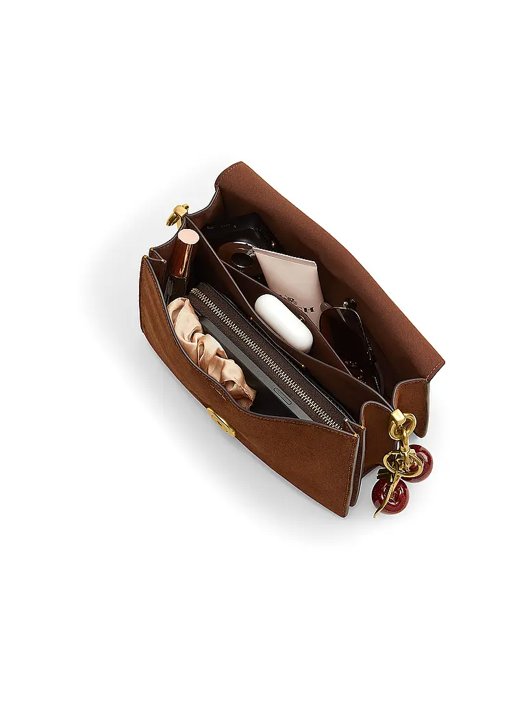 COACH | Ledertasche - Umhängetasche TABBY | Braun