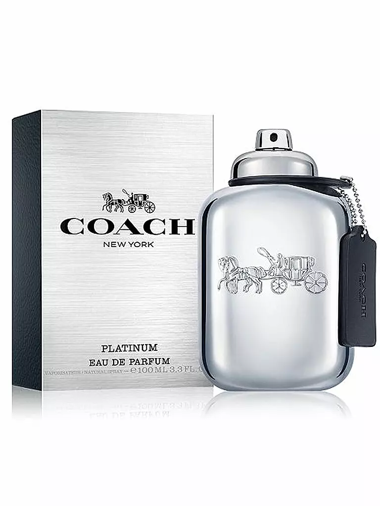 COACH | Platinum Man Eau de Parfum 100ml | transparent