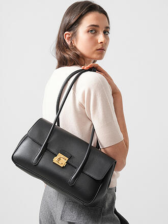 COCCINELLE | Ledertasche - Schultertasche C-ME LOCK